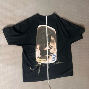 Black Graphic Men's Shirt